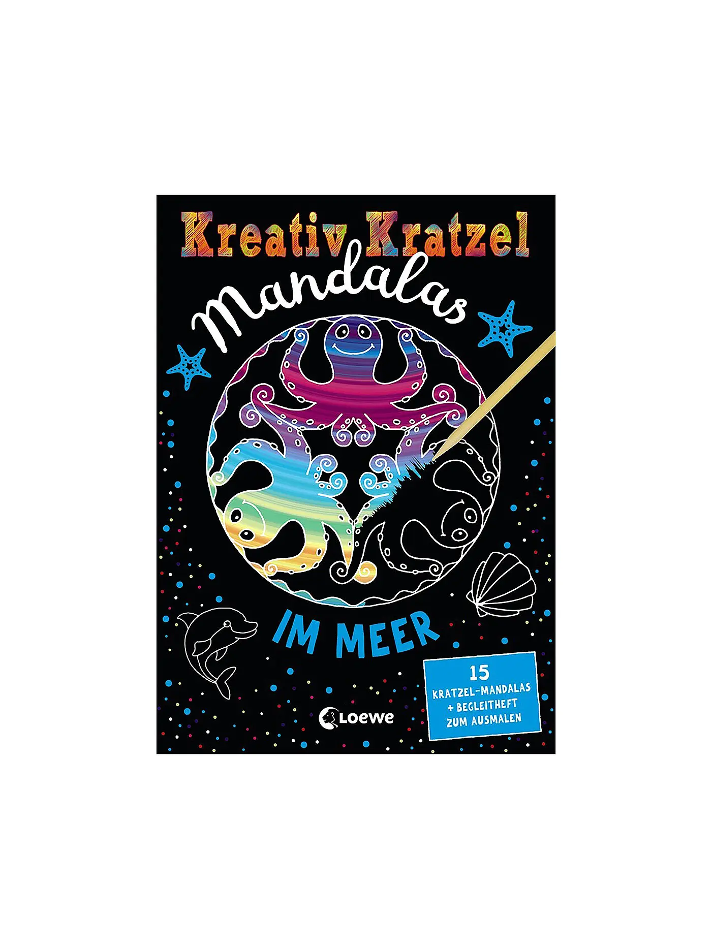 LOEWE VERLAG | Buch - Kreativ-Kratzel Mandalas: Im Meer | 